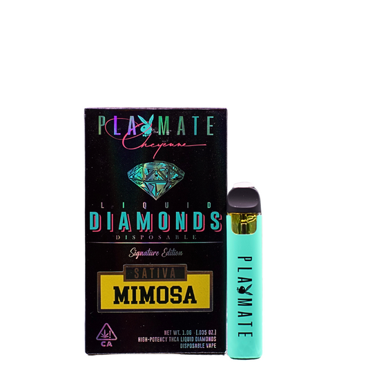 PLAYMATE Mimosa 1G Live Resin + Liquid Diamond Disposable (Sativa)